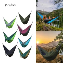Portable Hammock Outdoor Camping Hangmat Swing Hunting Hanging Sleeping Kids Adult Hanging Parachute Hammocks Bed Swing Bed Portable Hammock Outdoor Camping Hangmat Swing Hunting Hanging Sleeping Kids Adult Hanging Parachute Hammocks Bed Swing Bed