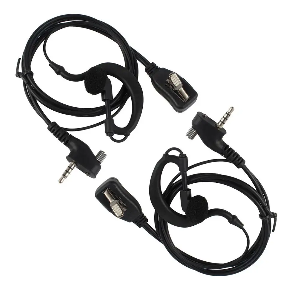 

2Pcs C-Type Ear Hook Earpiece for Vertex VX160 VX180/400/210/300 walkie talkie
