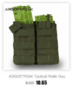 AIRSOFTPEAK Тактический мешок Molle Поясная сумка Спортивный подсумок Военный комплект Телефонный чехол для Iphone 7 Сумки для охоты