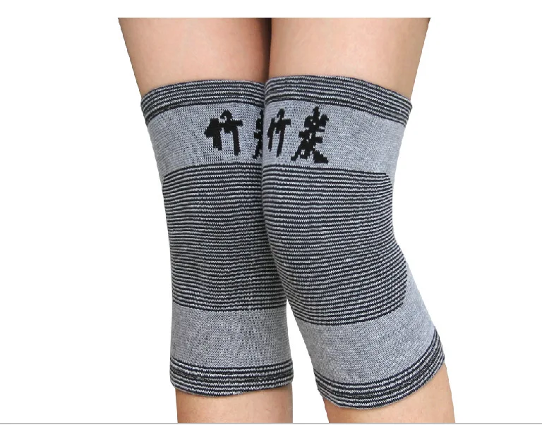 Bamboo Carbon Fiber Knee Sleeve Protector Compression Tendon Knee
