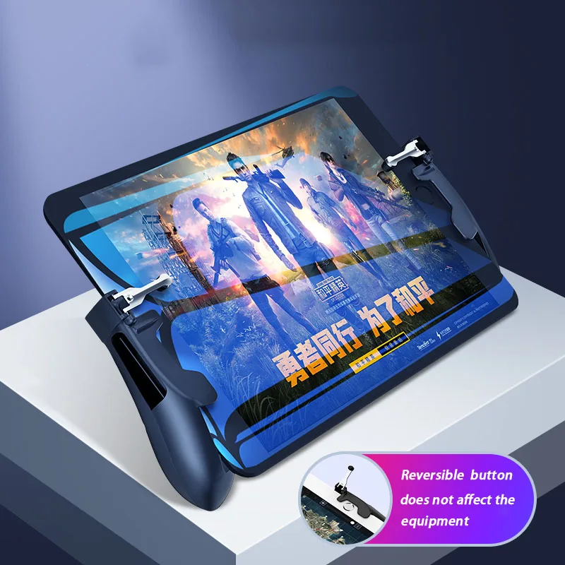 

H7 Mobile Game fire Button with handle for tablet ipad Trigger L1R1 Shooter Controller button with handle integration for PUBG