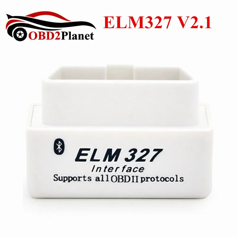 Выпуск Супер Мини ELM327 Bluetooth V2.1 OBD2 автоматический считыватель кодов Elm 327 мини автомобильный диагностический инструмент для Android Крутящий момент - Цвет: White