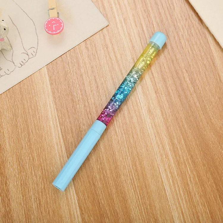4 шт./лот креативные гелевые ручки Kawaii волшебная палочка кристальная жидкая сказочная ручка для школьных принадлежностей офисные канцтовары милые вещи подарки