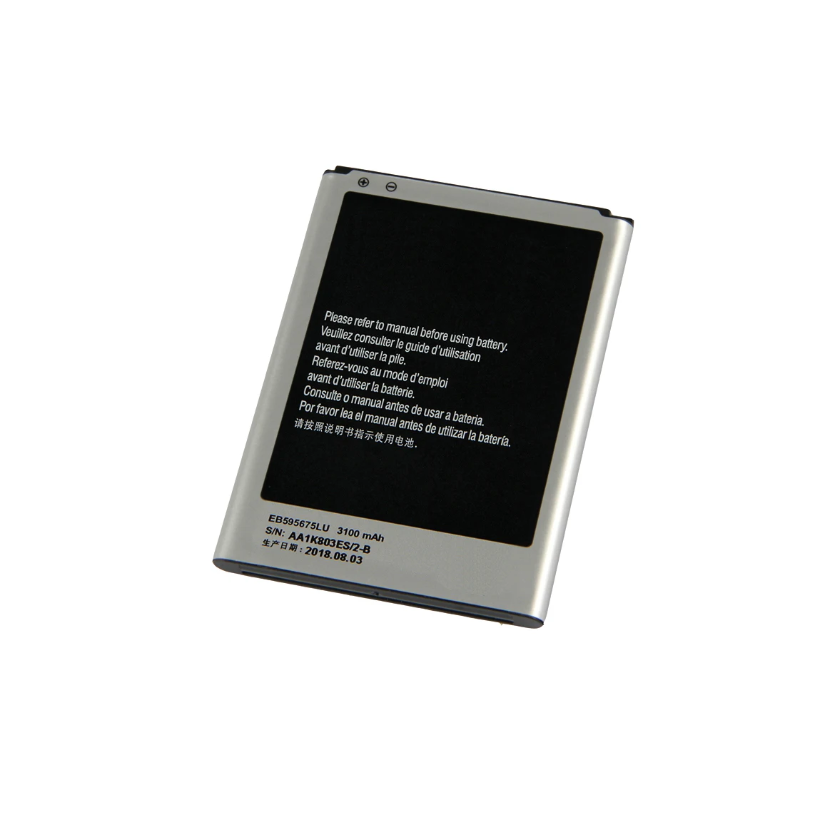 

high quality Replacement Battery For Samsung Galaxy Note 2 N7100 N7108D NOTE2 N7102 N719 N7108 EB595675LU 3100mAh