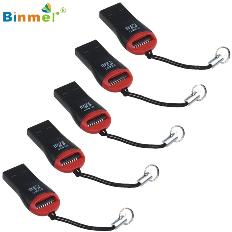 

5PCS USB 2.0 Micro SD SDHC TF Flash Memory Card Reader Mini Adapter For Laptop Futural Digital 2019 HOT