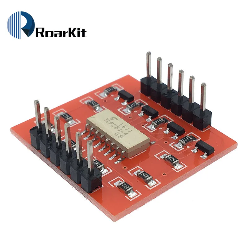 

TLP281 4-Channel Opto-isolator IC Module For Arduino Expansion Board High And Low Level Optocoupler Isolation 4 Channel