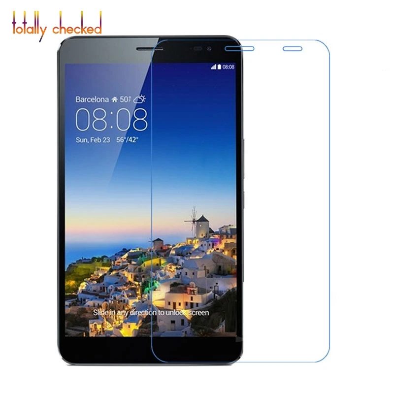 Настоящее стекло для Huawei Honor Mediapad X1 X2 7 дюймов + набор очистки прочная коробка 50