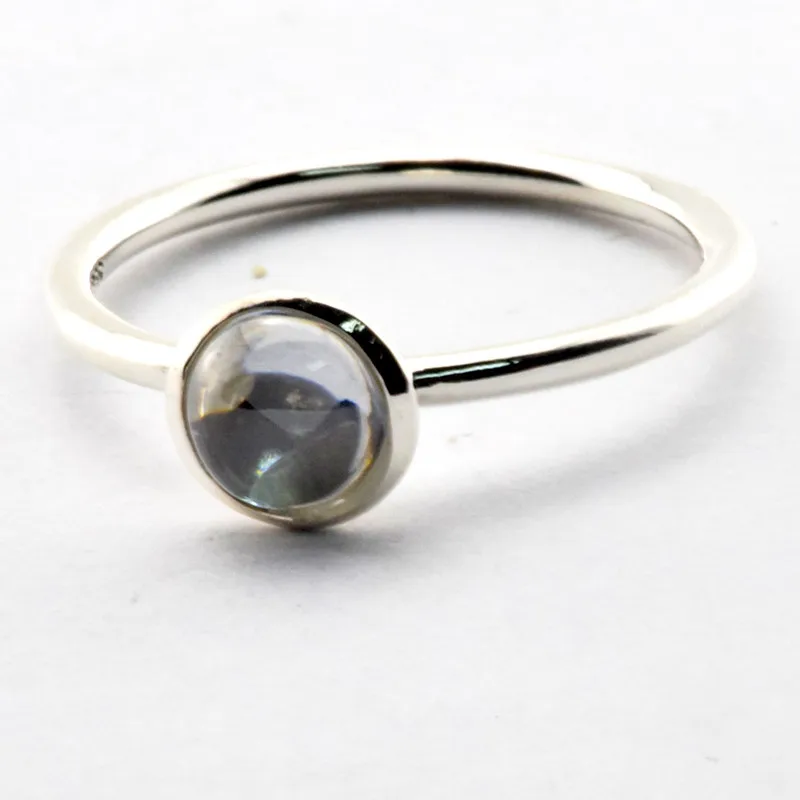 

1 PCS Women Rings 100% 925 Sterling Silver Jewelry Poetic Droplet Clear CZ Rings for Women DIY Charms Jewelry Making FLR078B