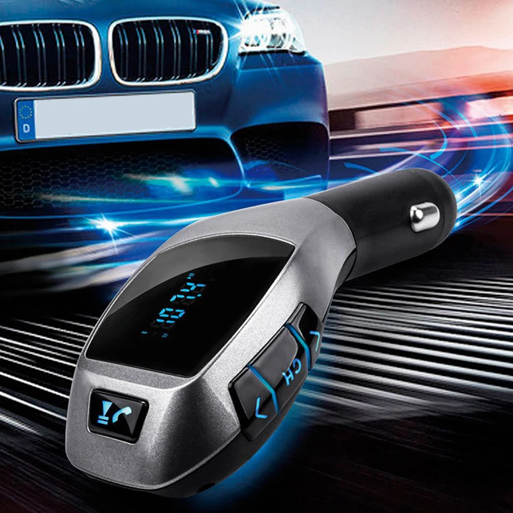 Беспроводной Bluetooth Автомобильный MP3 плеер fm передатчик радио USB зарядное