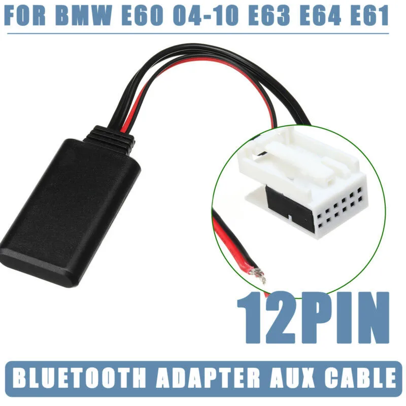 Bluetooth адаптер радио AUX аксессуары для BMW E60 E61 E62 E63 E64 модуль радио AUX кабель Bluetooth адаптер автомобильный комплект