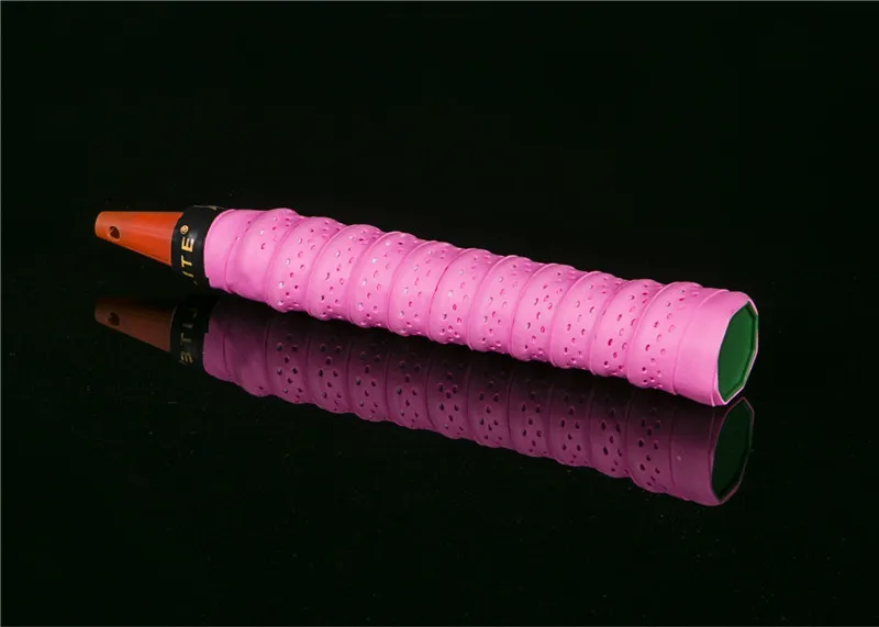 KAILITE 1 шт. Противоскользящий дышащий спортивный Теннисный напульсник овергрипы ракетка для бадминтона ракетка с захватом экологическая матовая - Цвет: pink