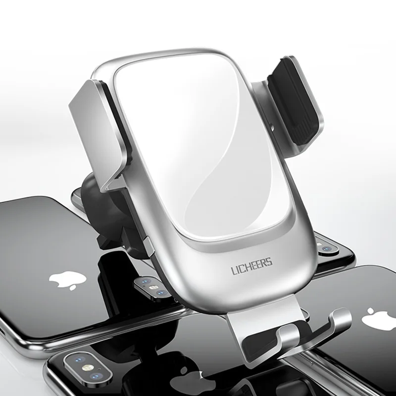 LINGCHEN Phone Holder QI Car Wireless Charger for iPhone X XS XR 10w Car Fast Charger Wireless Charging For Samsung Galaxy S9 LINGCHEN Phone Holder QI Car Wireless Charger for iPhone X XS XR 10w Car Fast Charger Wireless Charging For Samsung Galaxy S9