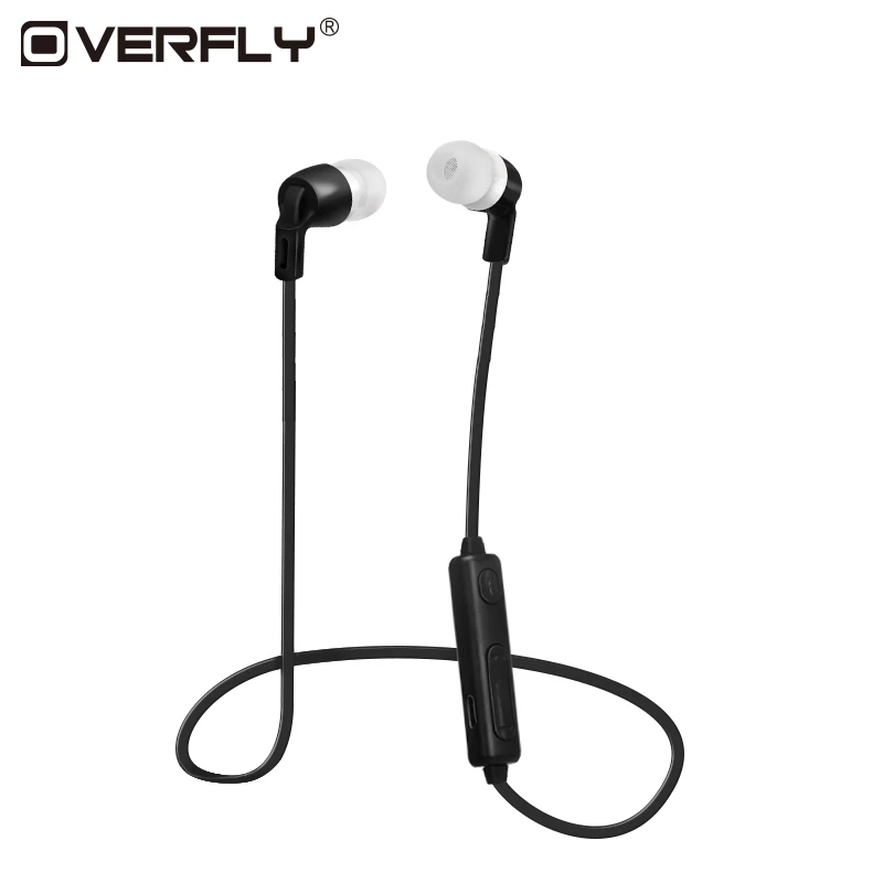 Overfly S6 Bluetooth наушники Спортивная гарнитура вкладыши Наушники с микрофоном для