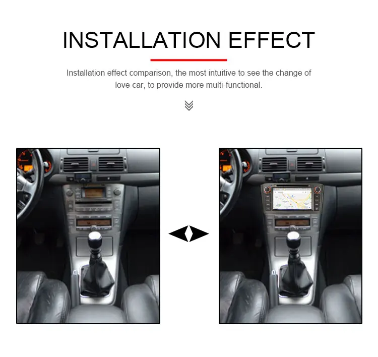 Top TOPBSNA Android 9.0 Car DVD Multimedia player For Toyota Avensis T25 2003-2008 2 Din Car Radio GPS Navigation Video headunit RDS 11