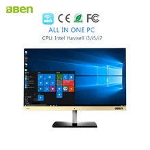 Bben All in One Desktop 3.3GHz FHD1920X1080 8GB DDR3, 128GB SSD ROM+500GB HDD Windows10 WiFi bluetooth computer