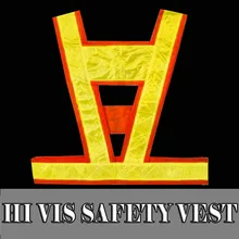 Spardwear сигнальный светоотражающий жилет безопасности V с кристаллическая решетка для мужчин и женщин Открытый ночной работы безопасности v-жилет