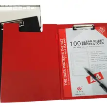 A4 файл держатель Сгущает документ Держатель резюме шину A4 Прямо Порошок