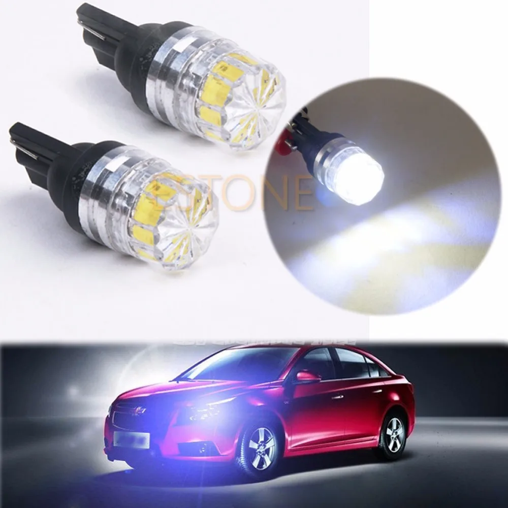 HNGCHOIGE 1PC White 5050 5 SMD LED Car Vehicle Side Tail Lights Bulbs