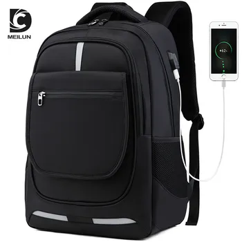 

Brand new17 inch Laptop Backpack For Men Water Repellent Functional Rucksack with USB Charging Port Travel Backpacks Male