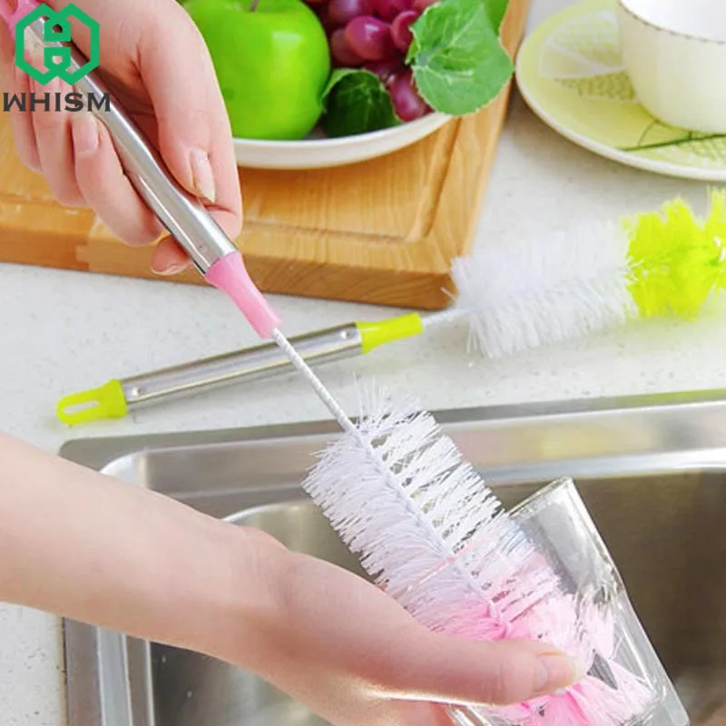 Buy WHISM Flexible Long Handle Bottle Cleaning Brush