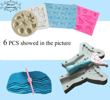 

Yueyue Sugarcraft Bundle Silicone mold fondant mold cake decorating tools chocolate mold baking rubber mold