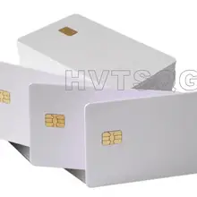 1000 шт/лот Контактная Ic считываемая/записываемая Sle4442 чип карта производитель