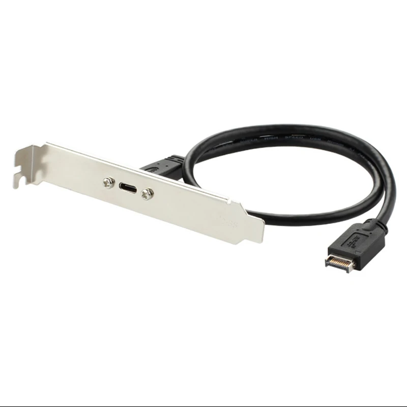 Usb3.1 Usb 3 1 удлинитель передней панели Type E для C с винт крепления панели.|Кабели