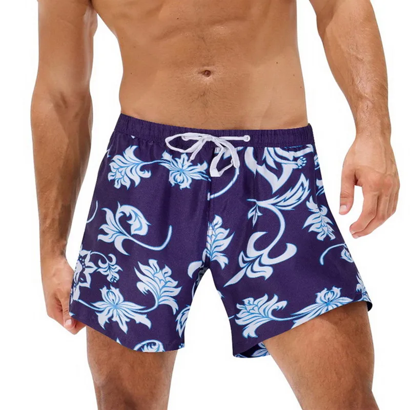 Men/’s Swim Trunks Blue Water Wave Beach Board Shorts Swimming Short Pants Running Sports Surffing Shorts