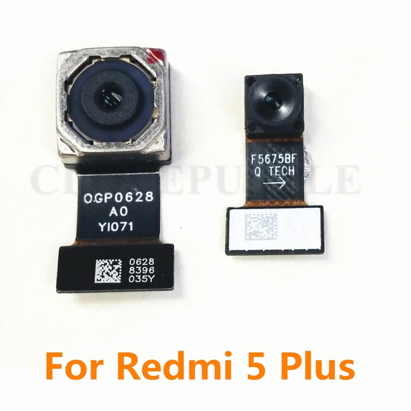 Фронтальная и задняя камера для Xiaomi Redmi 5 Plus основная большая камеры гибкий кабель