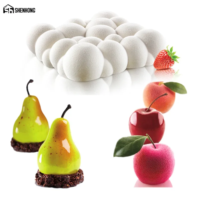 SHENHONG SKY Cloud And Pear форма для яблочного мусса художественная торта выпечка десерт