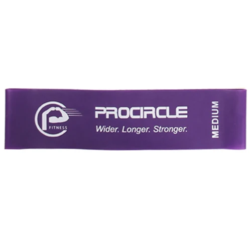 Procircle, 7 уровней, резистентная петля, эластичная лента для упражнений, фитнес-лента, Йога, силовая тренировка, распродажа - Цвет: Фиолетовый