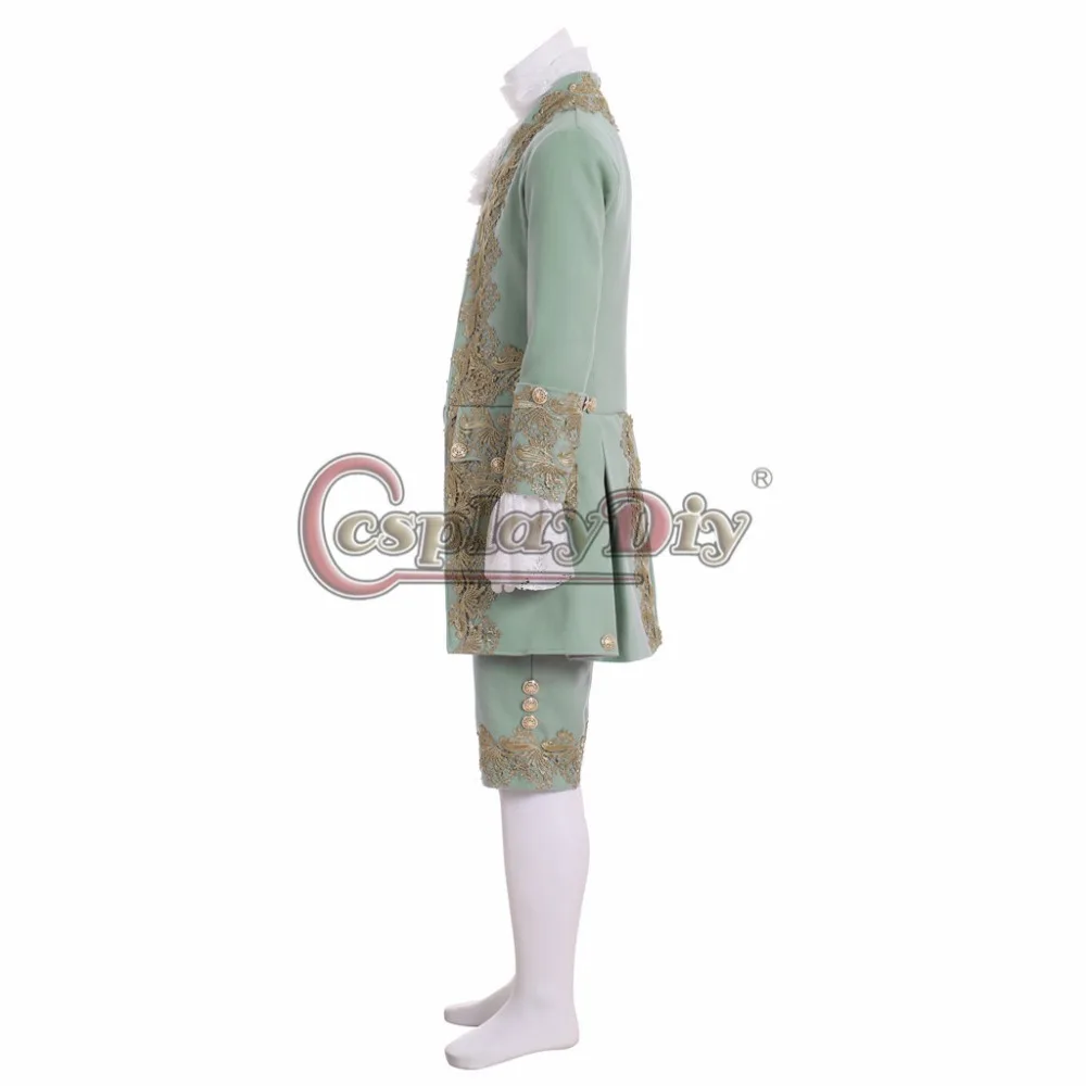 Косплей diy Взрослый мужской Викторианский элегантный готический аристократ 18-й век джентльмен Косплей средневековые королевские костюмы Costumees