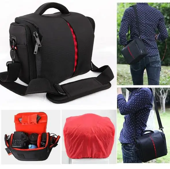 Rain Cover Waterproof Video Camera Bag for Canon DSLR SX60 SX50 650D