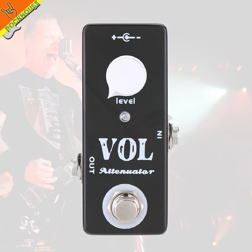 

Mosky New Volume Attenuator guitar effect pedal Volume Attenuator based on EH Signal PAD true bypass free shipping