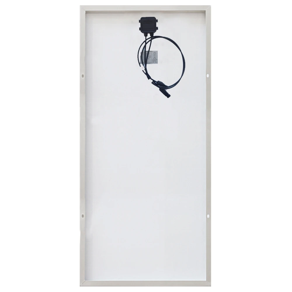 100W glass solar panel 2
