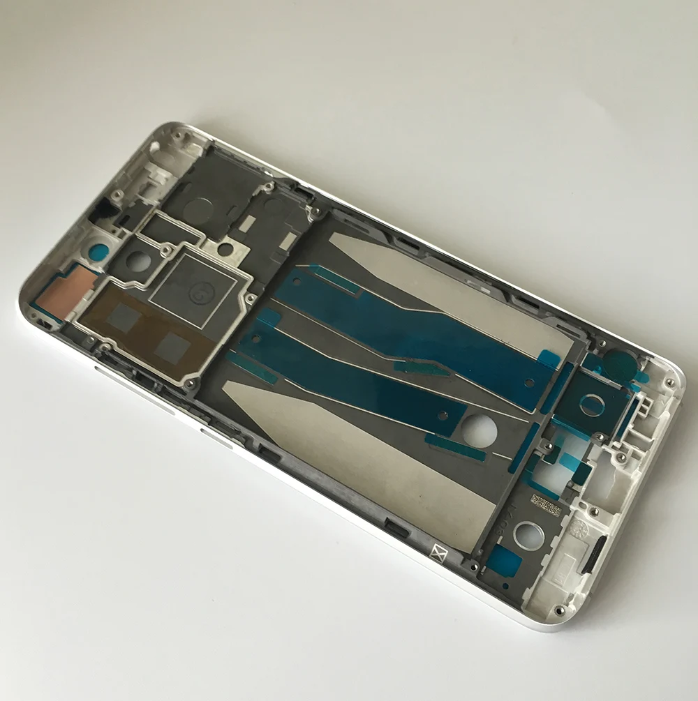 

New middle frame for Xiaomi Mi 5 mi5 5.15 inch Screen LCD Supporting Front frame Bezel Housing with side buttons + Power Flex