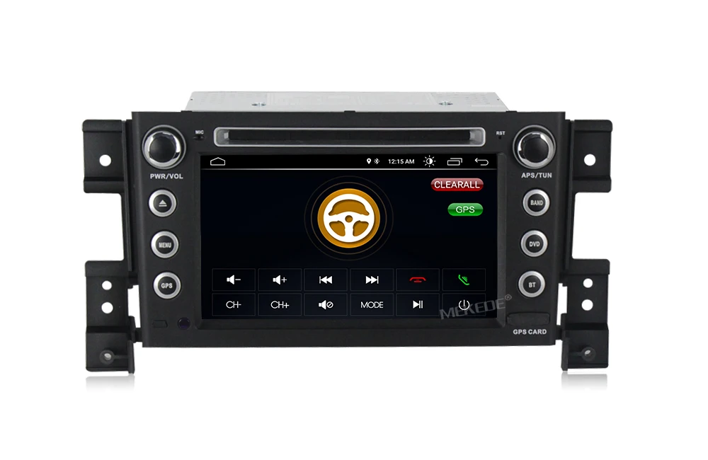 Cheap Fit for Suzuki GRAND VITARA 2005-2015 android 8.1 system Car dvd player car audio/Car Stereo Player wifi bluetooth FM RDS 12