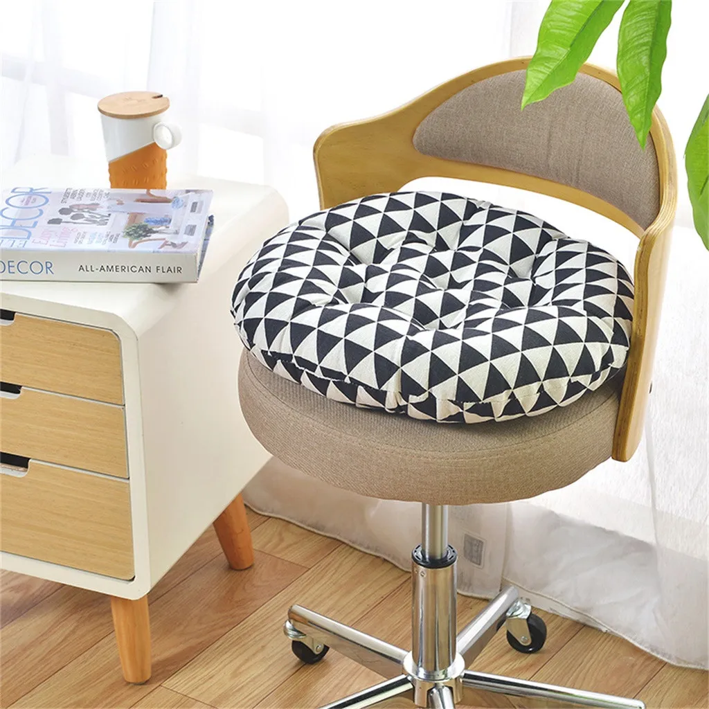 Chair cushion round memory foam interior decoration soft and fluffy padded pad office home or car seat cushion 3 specifications Chair cushion round memory foam interior decoration soft and fluffy padded pad office home or car seat cushion 3 specifications