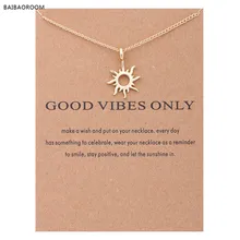 Модные золотые ожерелья и кулоны для женщин, ювелирные изделия