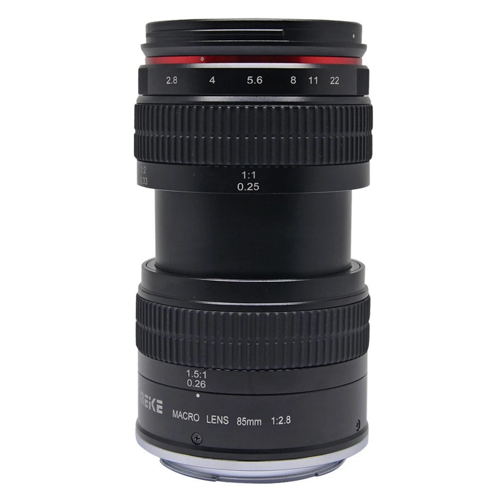 MEKE 85mm f/2.8 Manual Focus Full Frame Medium Telephoto 1.51 Macro