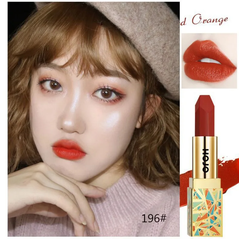 2019 New Style Velvet Lipstick Non-Stick Cup Long Lasting Waterproof Matte Lipstick Cosmetic Makeup