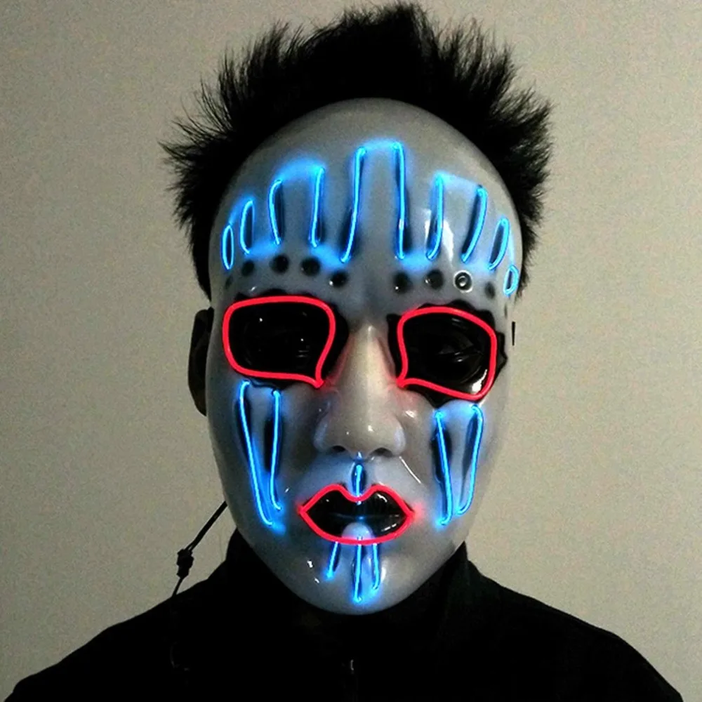 Aliexpress Led Mask Aliexpress.com : Buy 1PC Party Skull Mask LED Flashing Light Luminous