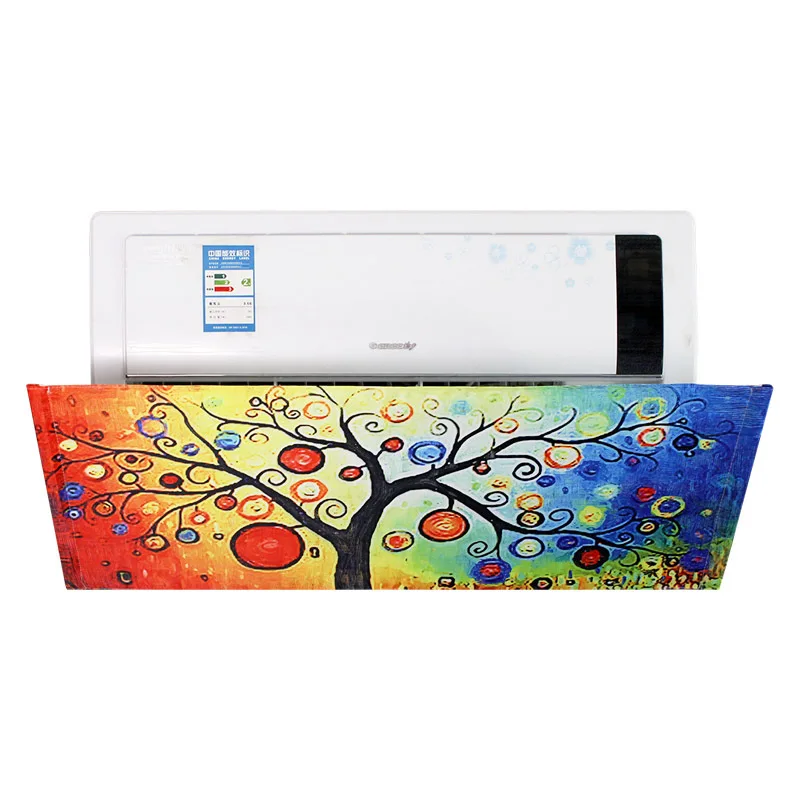 Adjustable Angle Air Conditioning Wind Shield Polyester Fabric For Home