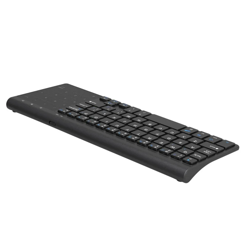 

Exquisite Small Wireless Computer Keyboard 59Keys 2.4G Wireless Computer External Smart TV Remote Keypad
