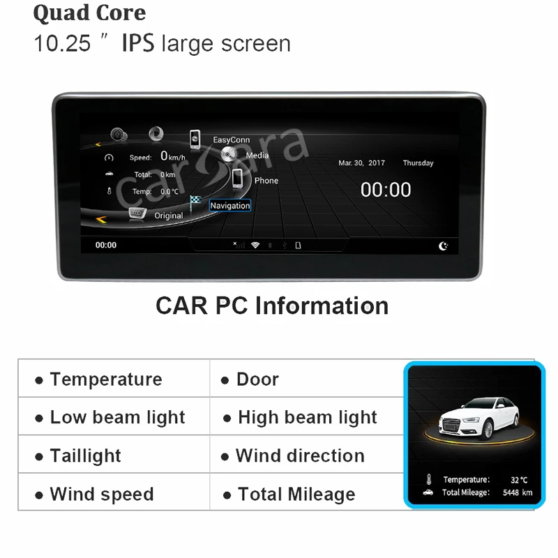 10.25 navigation for Audi Q5 90-17 5