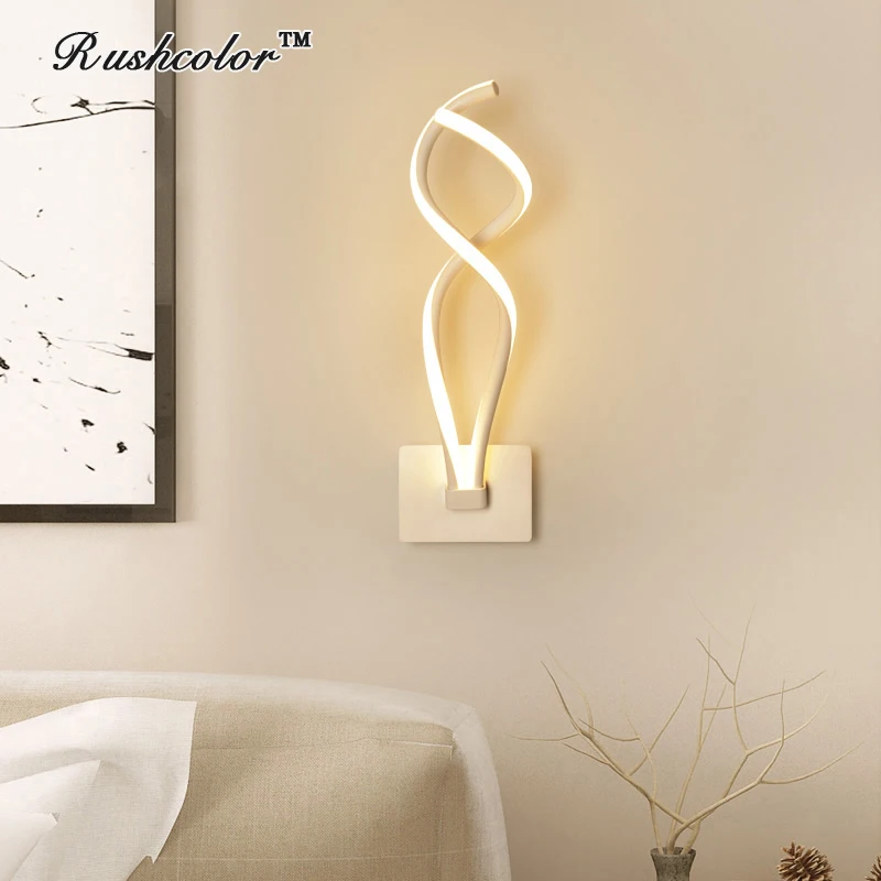 

NEW Modren LED Wall Lamps For Bedside/Living room Black & White Sconce Indoor Lighting lamp Free Shipping
