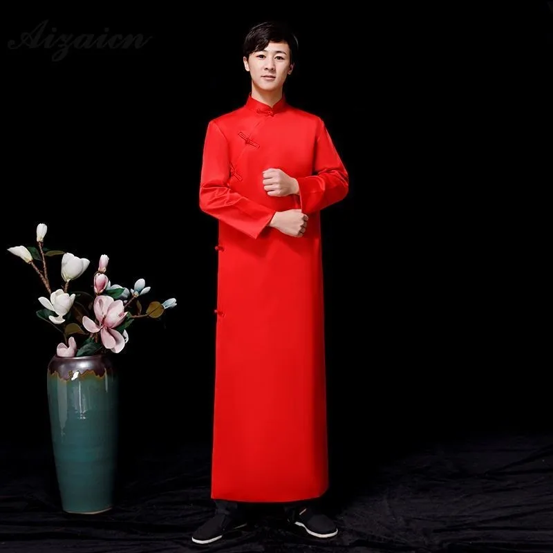 Женский Традиционный китайский стиль свадебное платье Qipao Sisters Group Cheongsam Китай длинные платья подружки невесты Groomsman платье розовый
