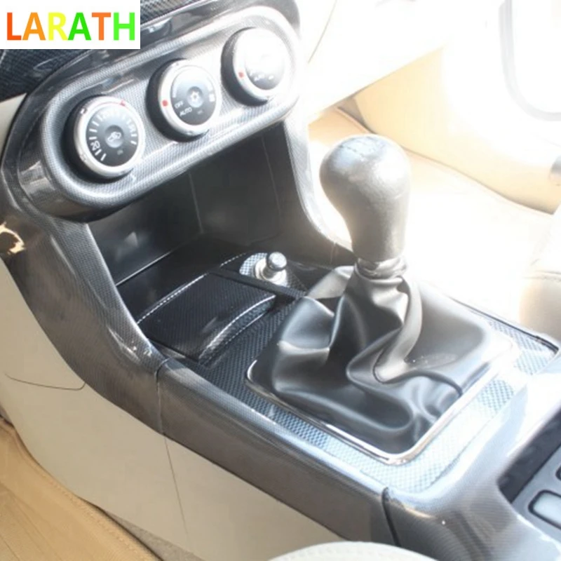 Для Mitsubishi Lancer 2010 2011 2012 наклейки из углеродного волокна для салона автомобиля 3D стереоскопическая паста ручная или автоматическая передача