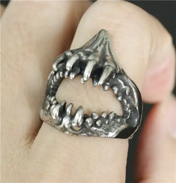 stainless steel teething rings