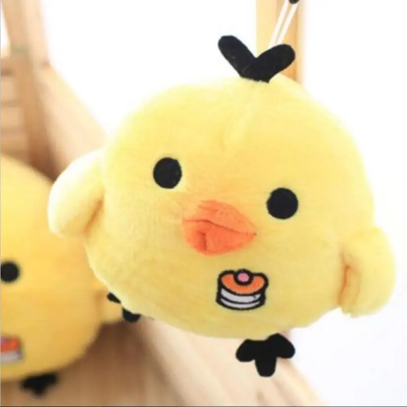 

1pcs Kawaii Cute 15cm Yellow Chicken Plush Toys Rilakuma Relax Chick Stuffed Toys Baby Toy Birthday Gift